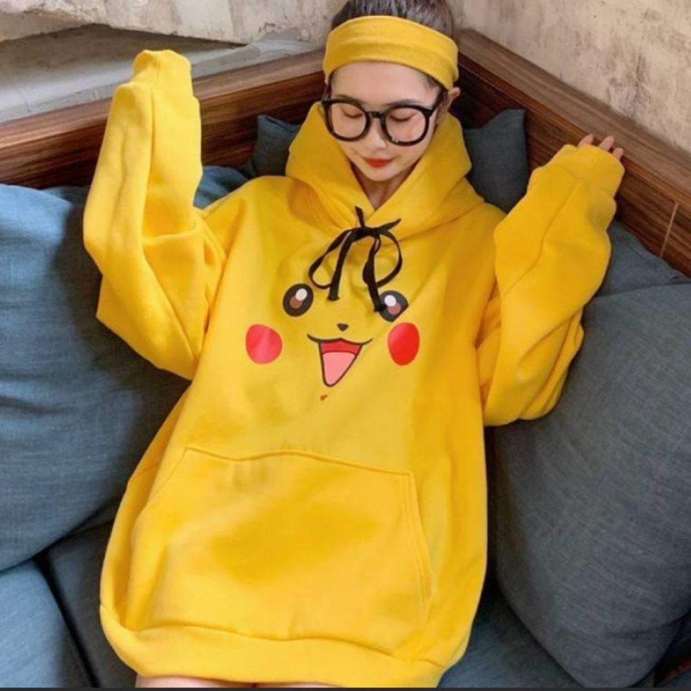 New Pokemon Pikachu Hoodie Sweater